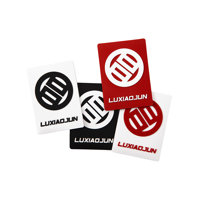 Patch LUXIAOJUN LOGO blanc et noir