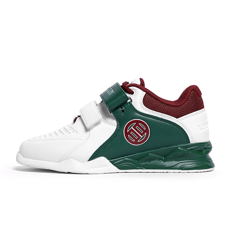 LUXIAOJUN Chaussures d’haltérophilie – Blanc vert