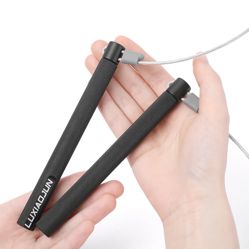 Corde à sauter LUXIAOJUN noir Speed Rope 1
