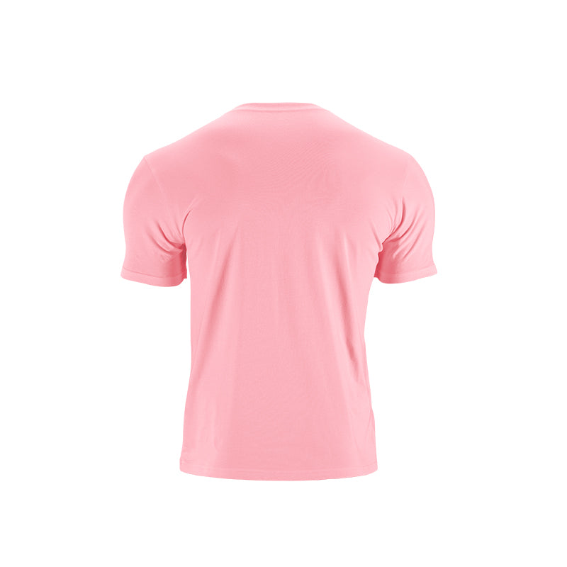 T-shirt classique pour homme rose