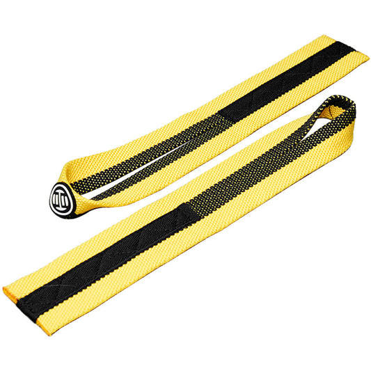 Sangle d’haltérophilie LUXIAOJUN L30 jaune et noir
