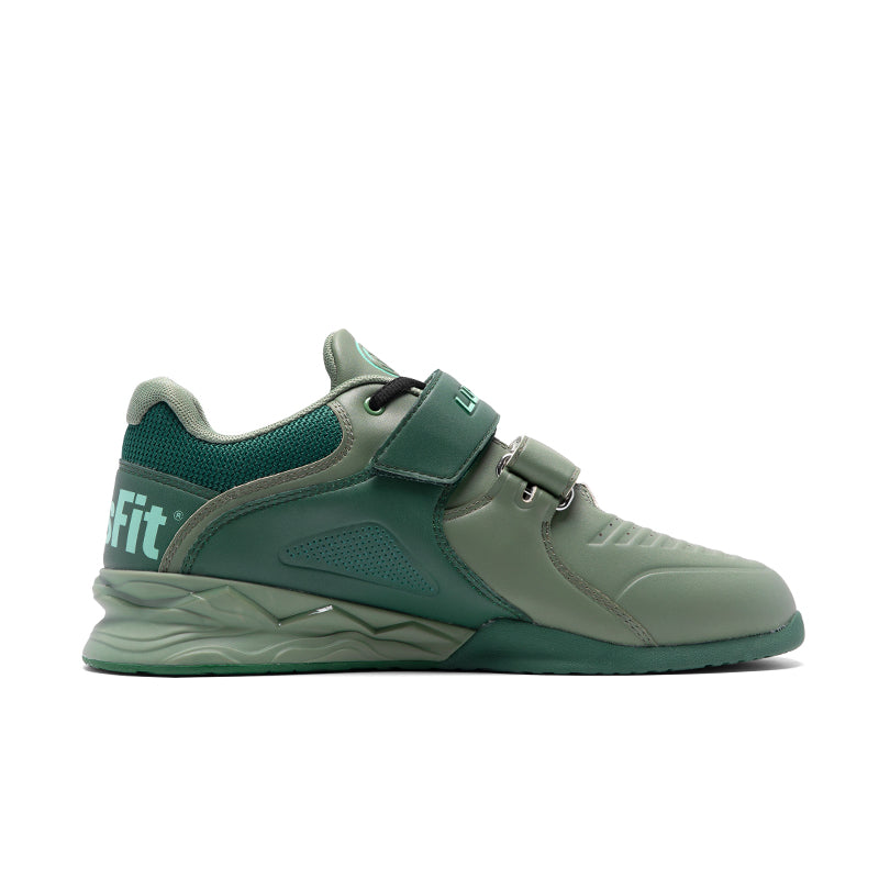 LUXIAOJUN × CrossFit – Édition Limitée Chaussures d’haltérophilie (Vert foncé)