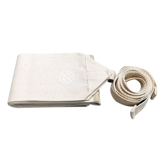Bande de poignet en coton LUXIAOJUN blanc