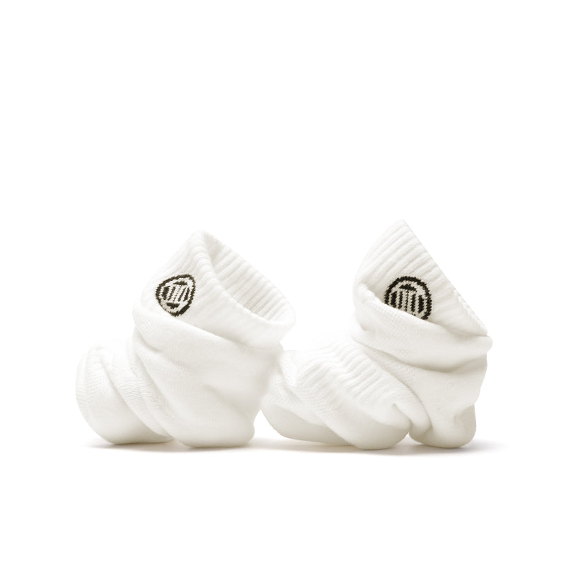 Chaussettes LUXIAOJUN Cushion Crew blanc