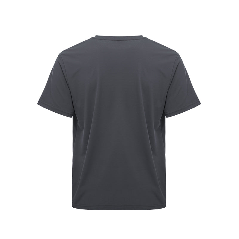 T-shirt de performance homme LUXIAOJUN noir Daily Essentials noir