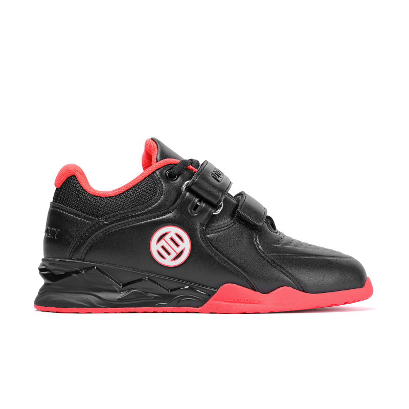 LUXIAOJUN Chaussures d’haltérophilie – Noir & Rouge