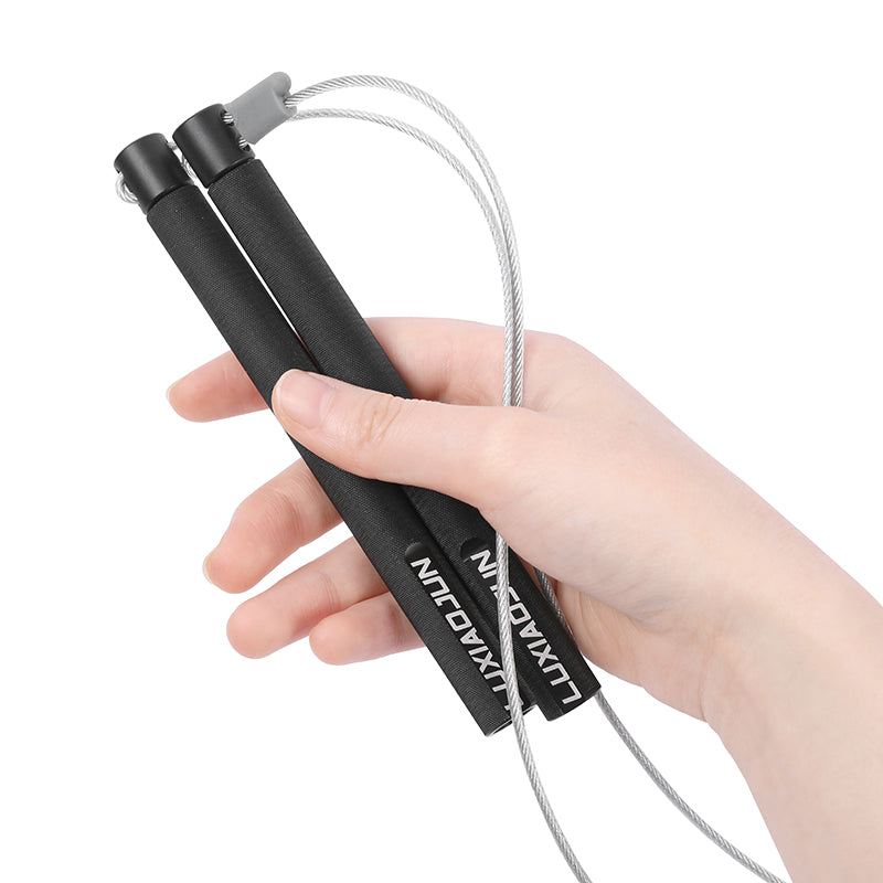 Corde à sauter LUXIAOJUN noir Speed Rope 1