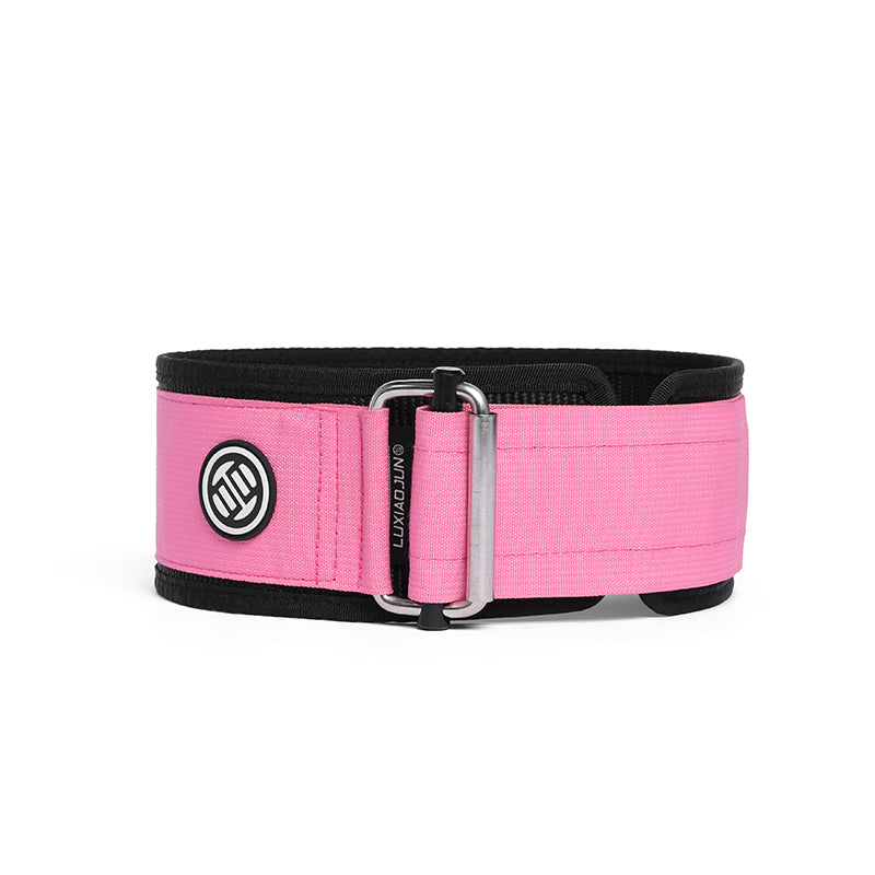 Ceinture d’haltérophilie LUXIAOJUN AT100 rose